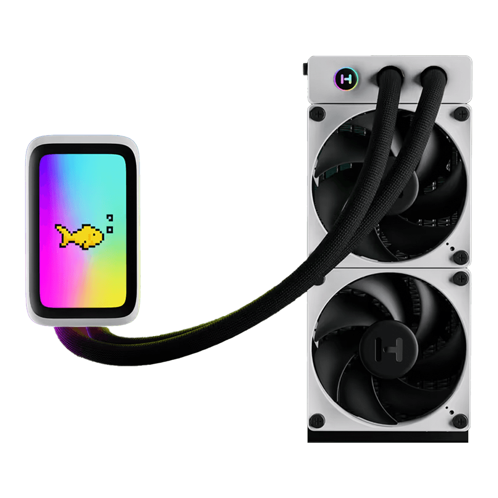 LIQUID COOLING HYTE THICC Q60 LCD QRGB 240MM LIQUID COOLING HYTE THICC Q60 LCD QRGB 240MM